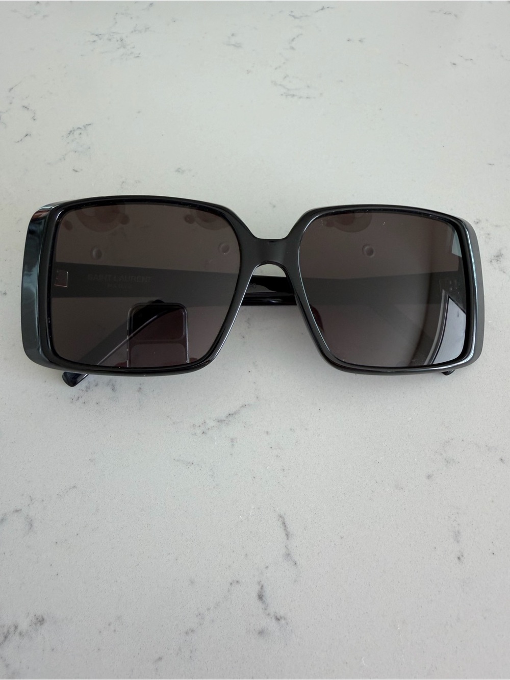 Saint Laurent SL 451 oversized Black Square Sunglasses